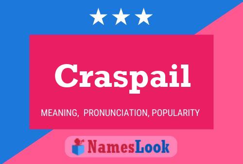 ملصق اسم Craspail