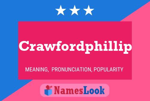 ملصق اسم Crawfordphillip