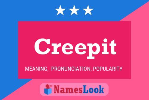 ملصق اسم Creepit