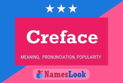 ملصق اسم Creface