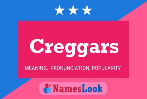 ملصق اسم Creggars