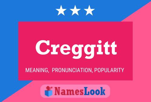 ملصق اسم Creggitt