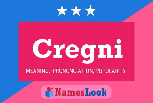 ملصق اسم Cregni