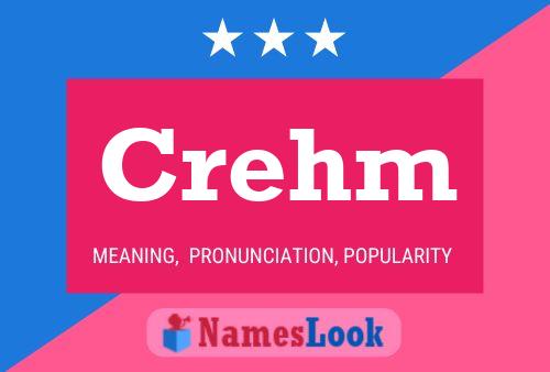 ملصق اسم Crehm