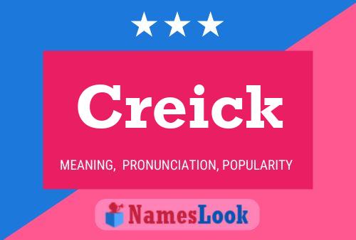 ملصق اسم Creick