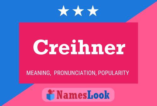 ملصق اسم Creihner