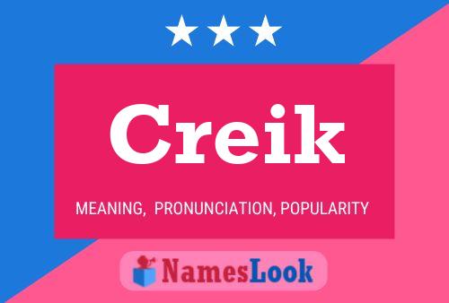 ملصق اسم Creik