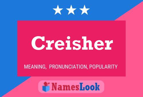 ملصق اسم Creisher