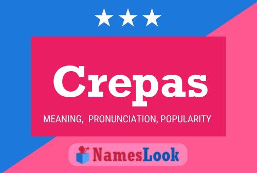 ملصق اسم Crepas