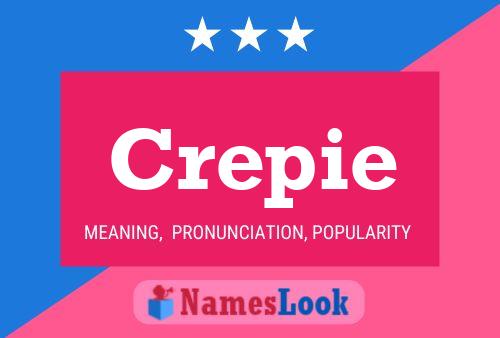 ملصق اسم Crepie