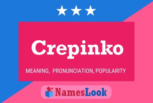 ملصق اسم Crepinko