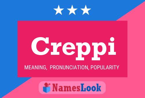 ملصق اسم Creppi