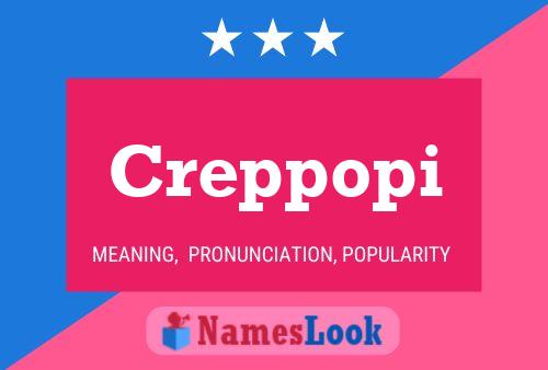 ملصق اسم Creppopi