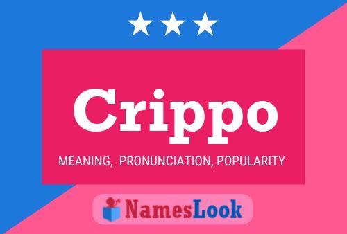 ملصق اسم Crippo