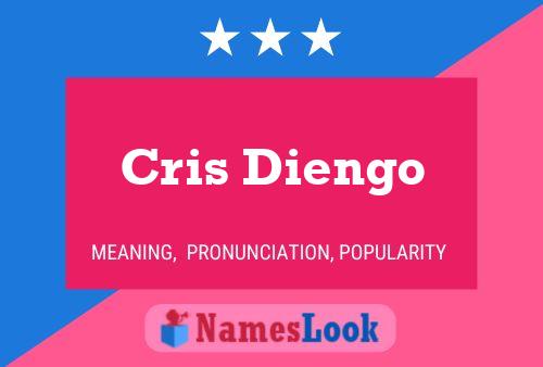 ملصق اسم Cris Diengo