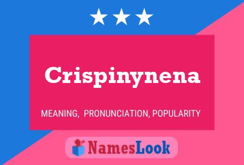 ملصق اسم Crispinynena