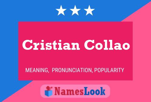 ملصق اسم Cristian Collao