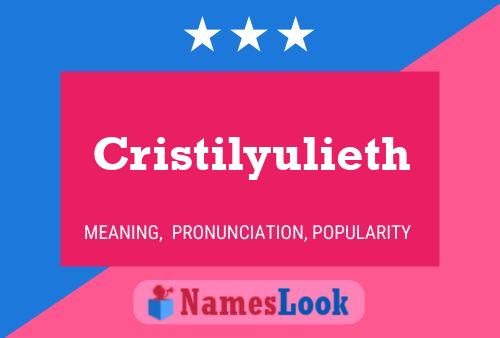 ملصق اسم Cristilyulieth