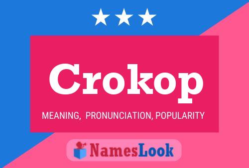 ملصق اسم Crokop