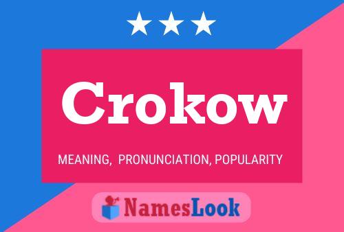 ملصق اسم Crokow