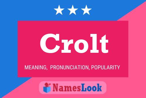 ملصق اسم Crolt