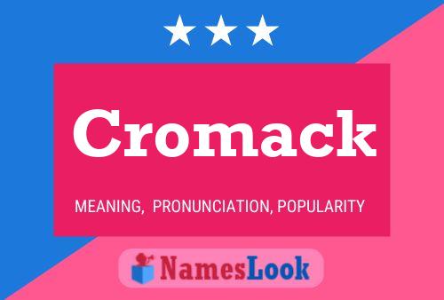 ملصق اسم Cromack