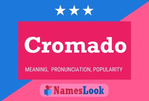 ملصق اسم Cromado