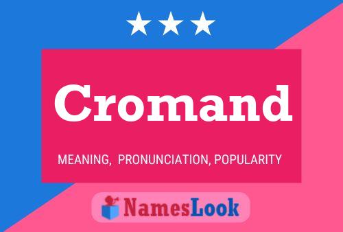 ملصق اسم Cromand