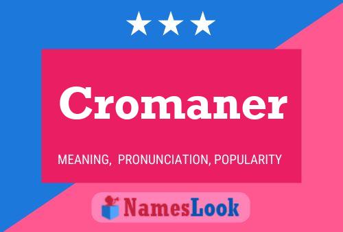 ملصق اسم Cromaner