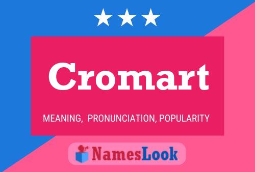 ملصق اسم Cromart