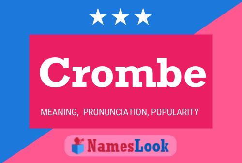 ملصق اسم Crombe