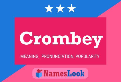 ملصق اسم Crombey