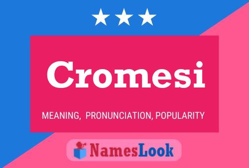 ملصق اسم Cromesi