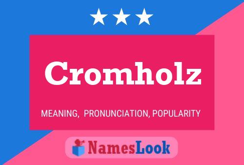 ملصق اسم Cromholz