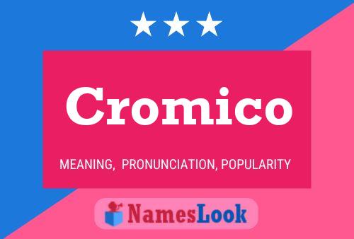 ملصق اسم Cromico