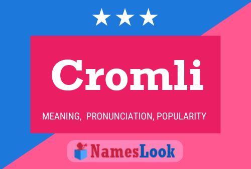 ملصق اسم Cromli