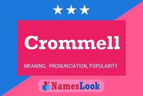 ملصق اسم Crommell