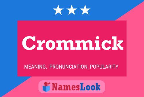 ملصق اسم Crommick