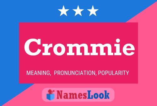 ملصق اسم Crommie