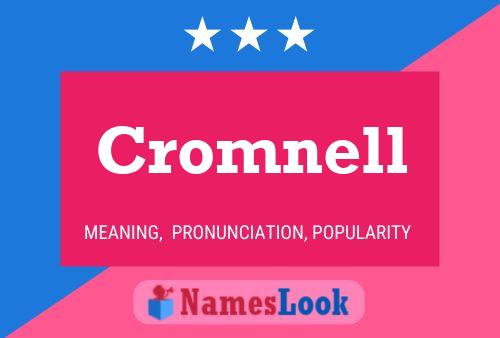 ملصق اسم Cromnell