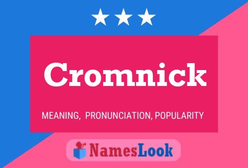 ملصق اسم Cromnick