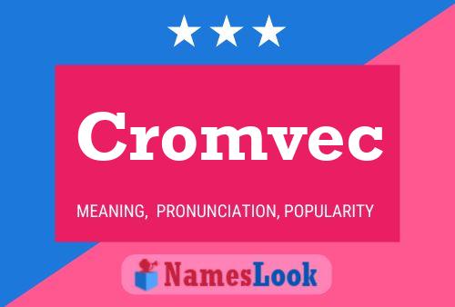 ملصق اسم Cromvec