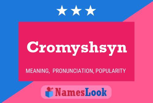 ملصق اسم Cromyshsyn