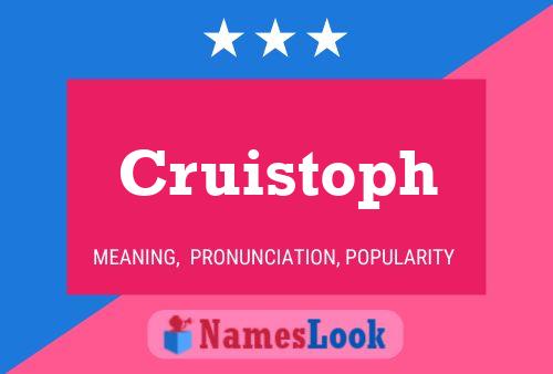 ملصق اسم Cruistoph