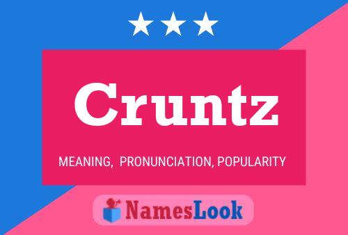 ملصق اسم Cruntz