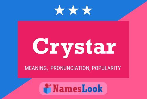 ملصق اسم Crystar