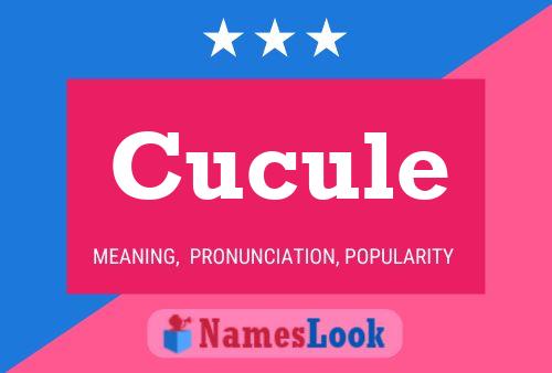 ملصق اسم Cucule