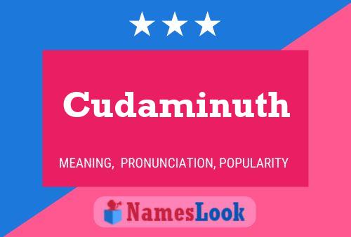 ملصق اسم Cudaminuth