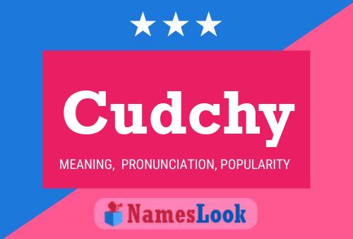 ملصق اسم Cudchy