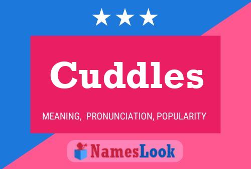 ملصق اسم Cuddles